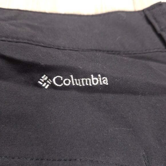 Columbia Convertible Hiking Pants Womens 20W Black Omni-Shield Zip Off Outdoor - Picture 8 of 13